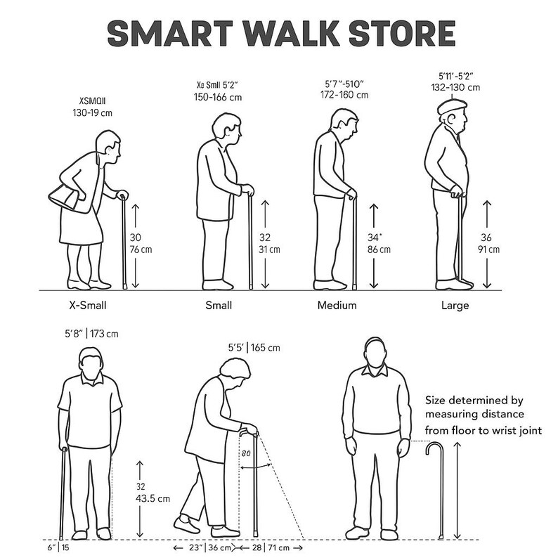 Hand Carved Wooden Walking Cane: Foldable Travel Stick, Custom Size for ...