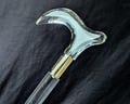 Invisible Acrylic Walking Cane: Customizable, Handcrafted Fashion Accessory For man and women product logo