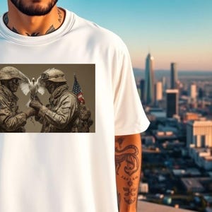 Diseño PNG de Land of Free, perfecto para el 4 de julio, el Día de los Veteranos o cualquier homenaje a nuestros héroes, 4 imágenes PNG de alta calidad con soldados
