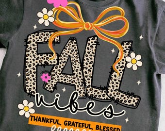 Coquette Fall vibes Png, Fall Png, Fall Season Png, Pumpkin Patch png, Fall Coquette design, Thankful png Autumn png, Leopard Print Fall png