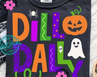 Halloween Dilly Dally PNG, Preppy Girl png, Funny png Girly Shirt Design Sublimation Dilly Dally png girly preppy png, Trendy Halloween png