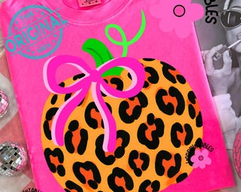 Leopardpumpa png, hösthöst png, trendig pumpaskjorta png, pumpaälskare png, preppy höstskjorta png, höstälskare png design sublimering