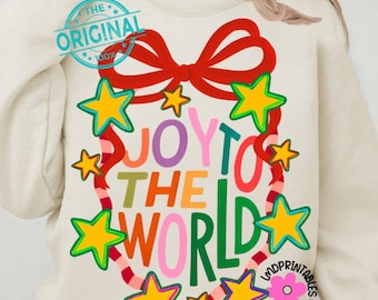 Alegría al mundo Png, Jesús Navidad PNG, Coqueta Navidad Png, Navidad cristiana Png Alegría al mundo Sublimación, Coqueta Jesús Png