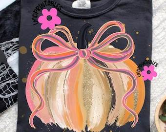 Preppy pumpa PNG, Brushstroke pumpa PNG kokett pumpasäsong PNG, kokett höst PNG trendig kokett pumpaskjorta PNG preppy Halloween