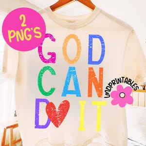 God Can Do It Christian png, Bible verse png, Jesus Png, Scripture Bible Verse png Christian PNG, Faith Png, Christian inspirational png