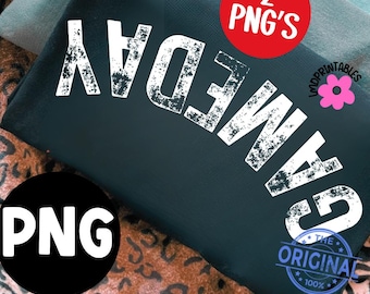 Gameday PNG, Retro Football png, Football Shirt Png, Upside Down Distressed Gameday Football shirt sublimation, Game Day Digital Download