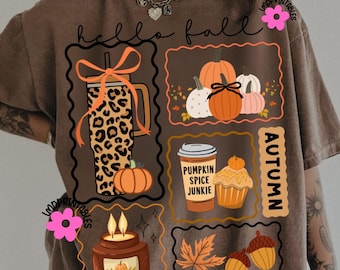 Cozy Season png, Hello Fall Png, Fall Sublimation Png, Fall pumpkin Png, Autumn Season png, Cozy Vibes png, Fall design, Fall Autumn Shirt