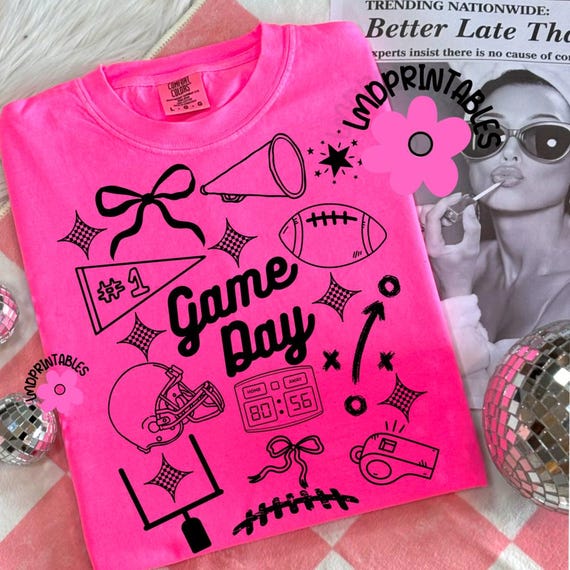 Cheerleader PNG, Doodle Football Gameday png, Football Cheer Mama png, Football Png, Cheer Png Football Game day Shirt png Cheerleader shirt