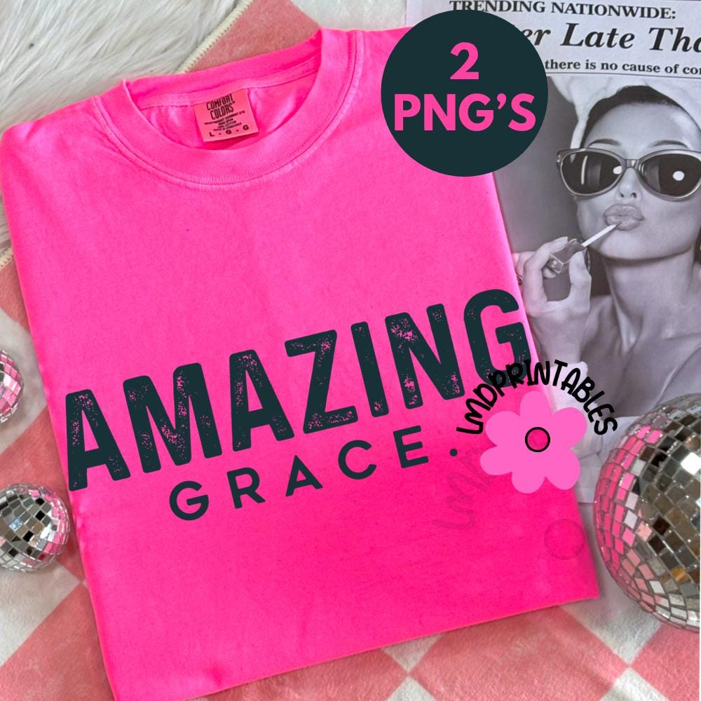 Amazing Grace PNG Christian PNG Sublimation Design Jesus PNG Faith Shirt, Christian Shirt png, Distressed png Bible Verse Scripture png