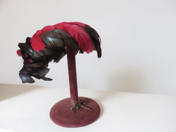 Hattie Carnegie Feather Hat