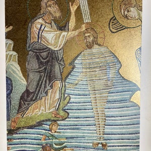 Book of Vintage Prints: GREECE Byzantine Church Mosaics image 2