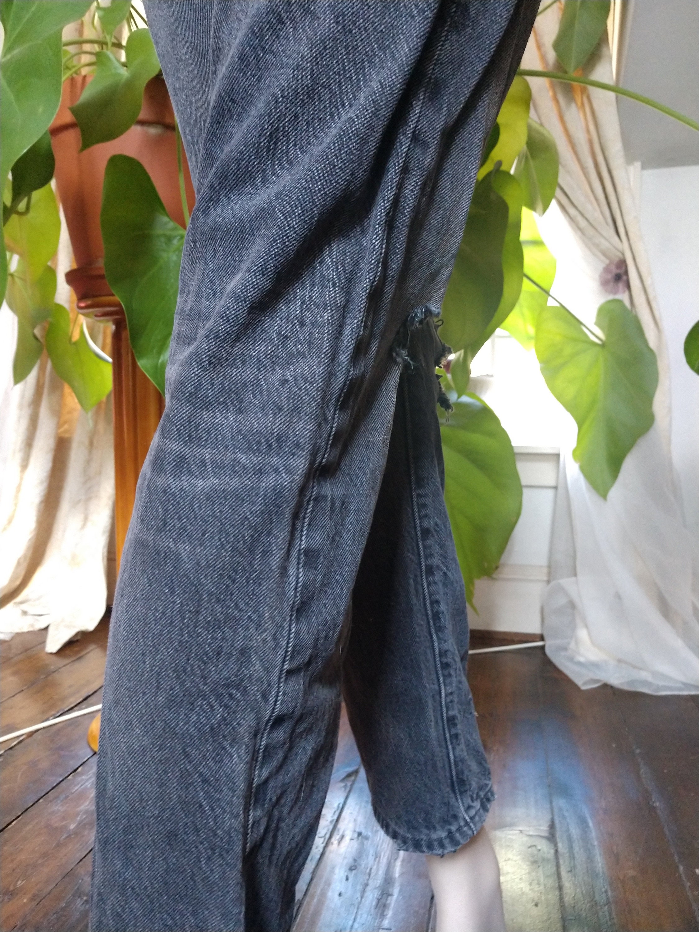 Vintage Painted Scenic Artist's Jeans - Etsy