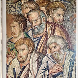 Book of Vintage Prints: GREECE Byzantine Church Mosaics image 3