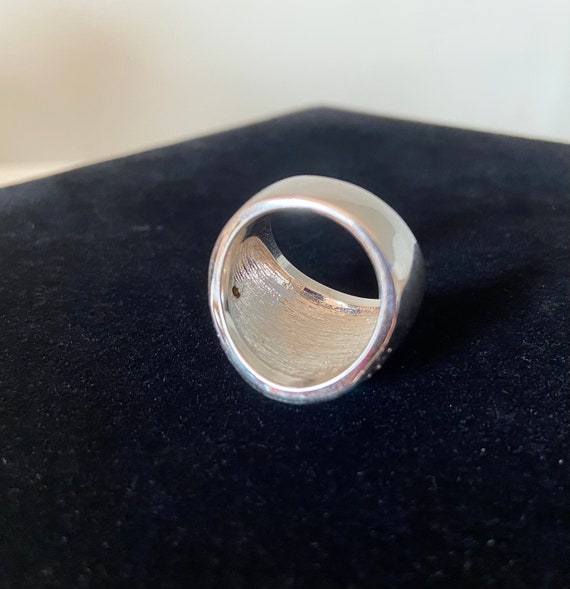 Dazzling Crystal Statement Ring in Seven Layers - image 10