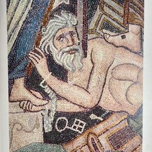 Book of Vintage Prints: GREECE Byzantine Church Mosaics image 7