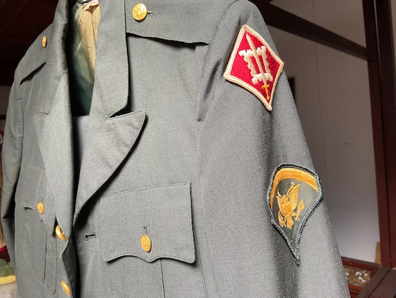 Men’s/Women's Dress Green Army Uniform Jacket and… - image 4