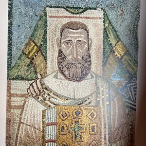 Book of Vintage Prints: GREECE Byzantine Church Mosaics image 1