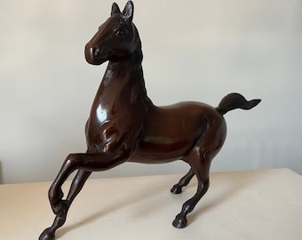Vintage Cast  Horse Sculpture