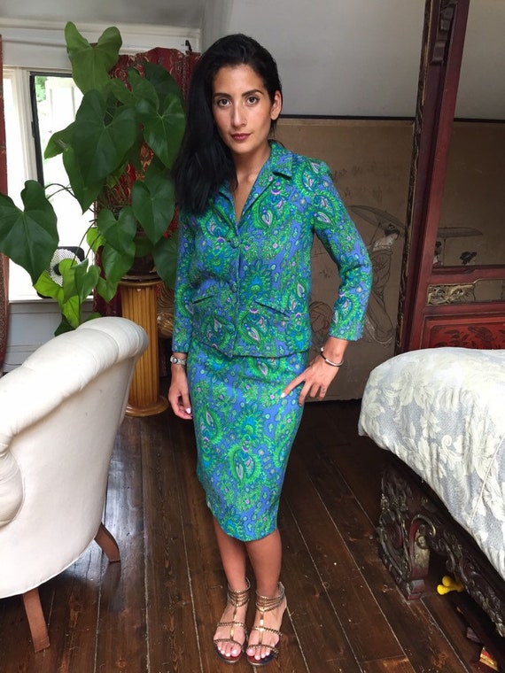 70's Mod Paisley Suit