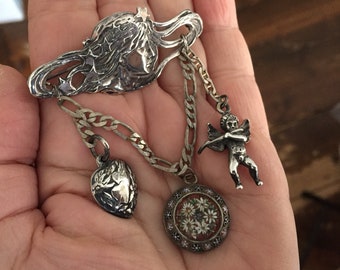Victorian Chatelaine Brooch