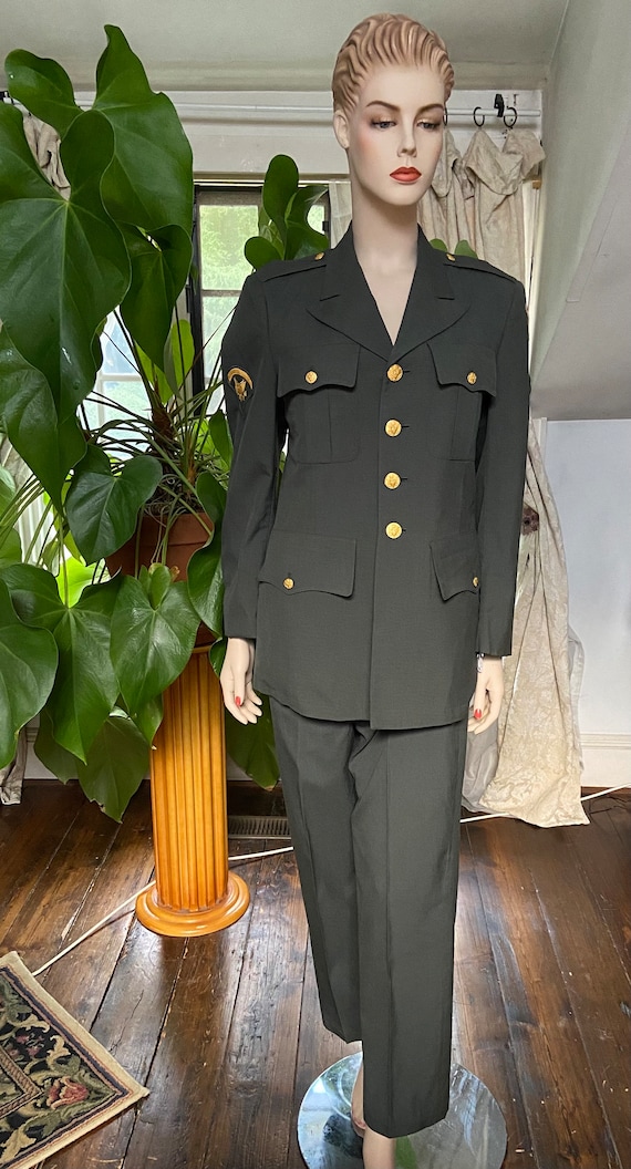 Men’s/Women's Dress Green Army Uniform Jacket and… - image 10