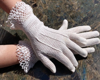 Vintage Lace Gloves