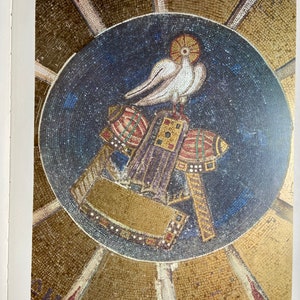 Book of Vintage Prints: GREECE Byzantine Church Mosaics image 4