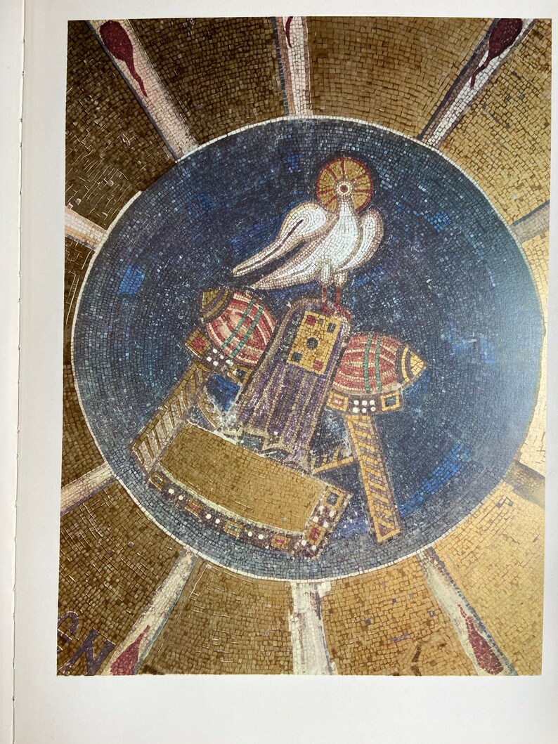 Book of Vintage Prints: GREECE Byzantine Church Mosaics image 4