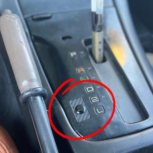 Lexus SC300/SC400 Overdrive Relocation Kit/Custom Switch Button – OEM-Inspired Plug & Play Solution