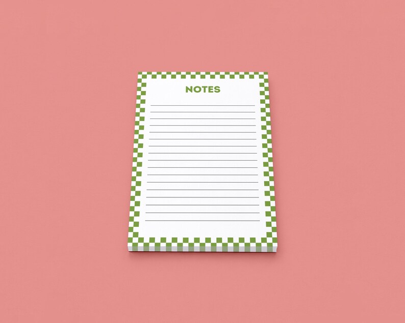 5x7 Notepad Mockup PSD | Simple Pad of Paper Mockup for Stationery ...
