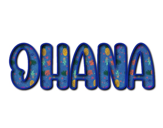 Ohana Digital Artwork - Etsy
