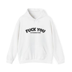 Edgy Graphic Hoodie with Attitude - Unisex Sweatshirt for Bold Fashion, Perfect for Casual Wear, Streetwear Style, Gift for Friends