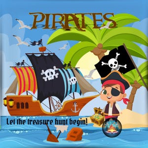 Coloring Book Pirates / Coloring Book Pirates / Kids coloring book / Pirate activities / Pirate drawings / Coloring pages pirates