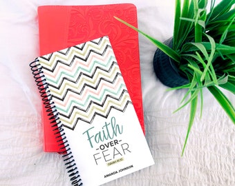 Faith over Fear Prayer Journal / Personalized Journal