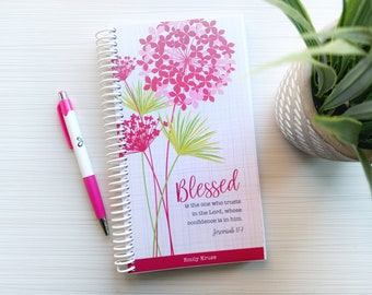 Journal for Her  / Prayer Journal / Custom Notebook  Blessed Notebook