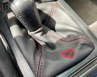 1990-94 Mitsubishi eclipse Eagle Talon/laser Italian  double leather/suede shifter boots