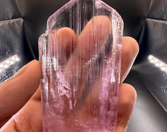 Beautiful Pink Spodumene var Kunzite Crystal From Afghanistan - Gem level piece Unique minerals specimen- Gemstones