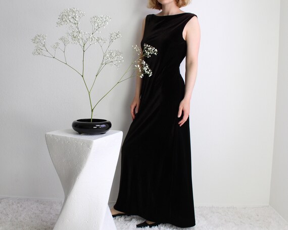 vintage velvet gown
