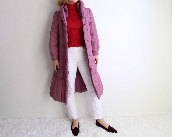 Vintage 1980s Puffy Coat Womens Extra Small Down P