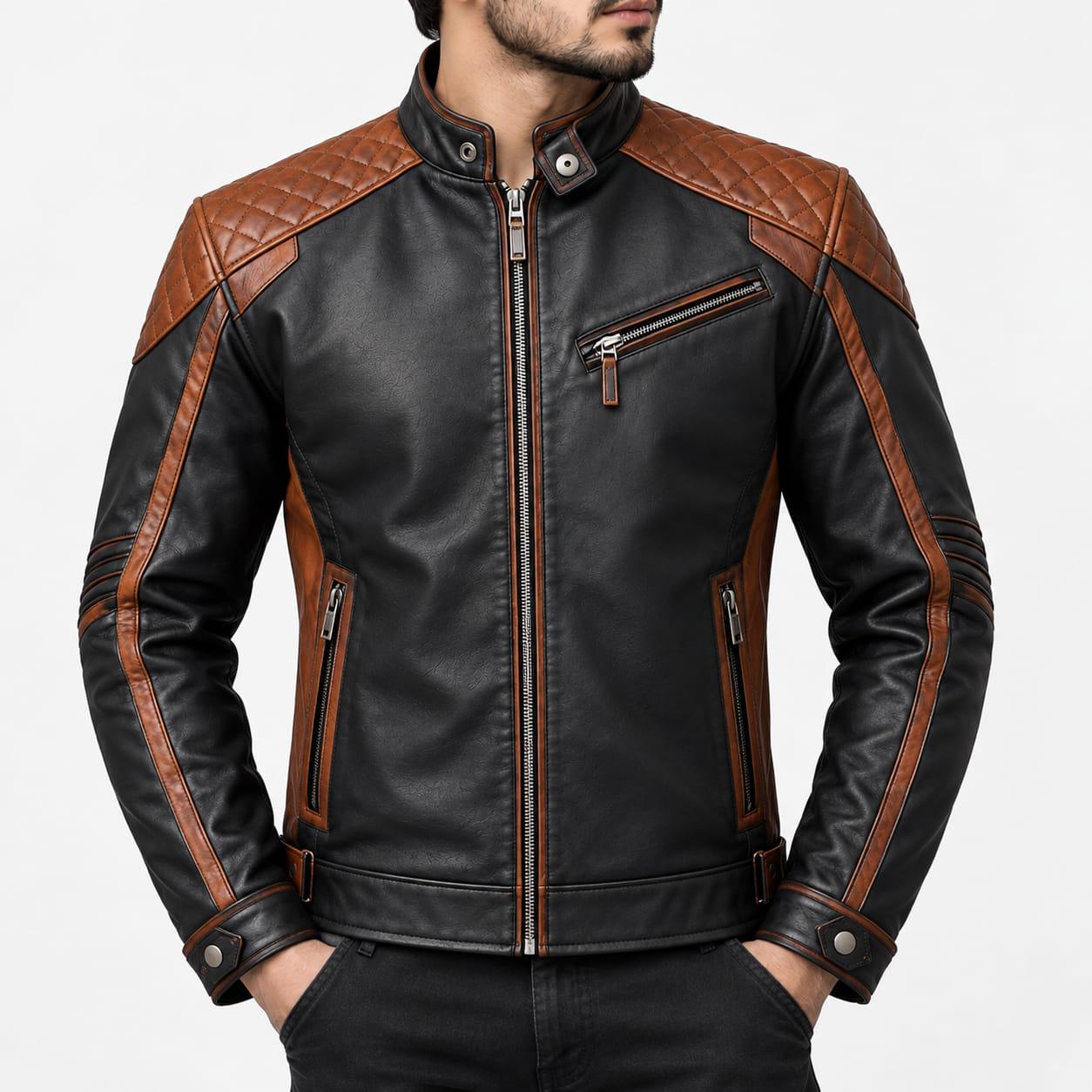 Triumph motorcycle leather jacket - Etsy 日本