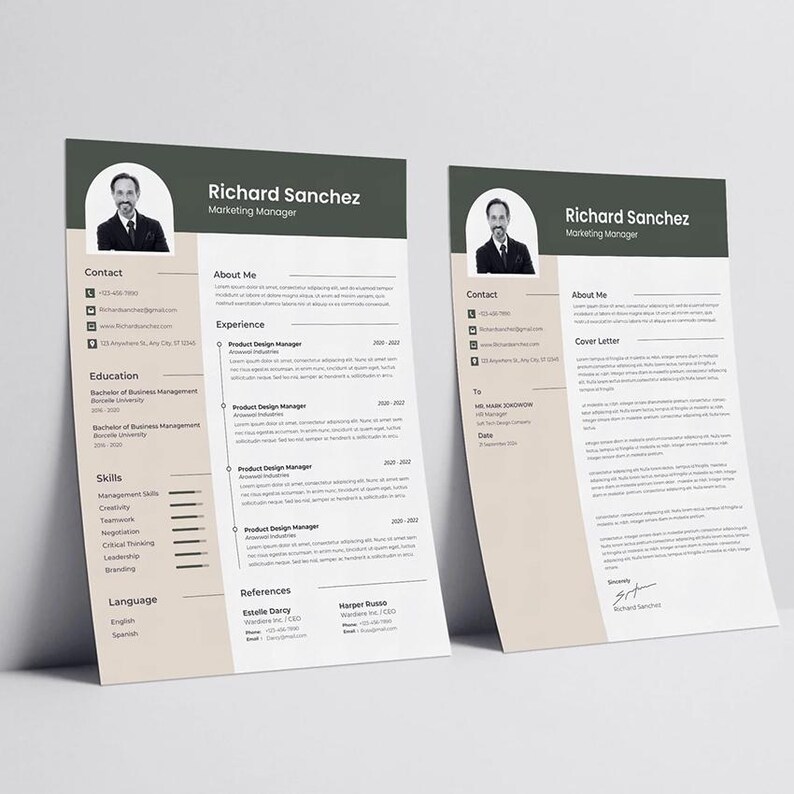 100+ Canva Resume Templates Bundle | Modern CV Designs (instant ...