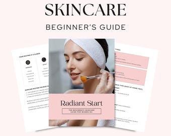 Skincare Routine Guide for Women 30+: Anti-Aging Ebook (PDF)