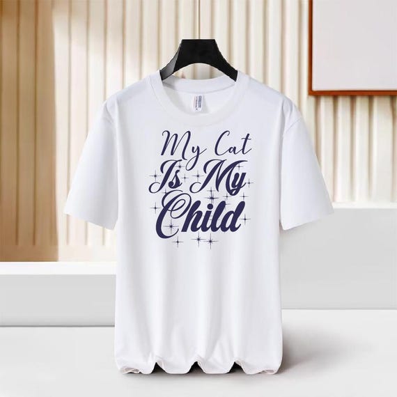 My Cat is My Child Svg, Pet Parent Png, Cat Family Design Jpg