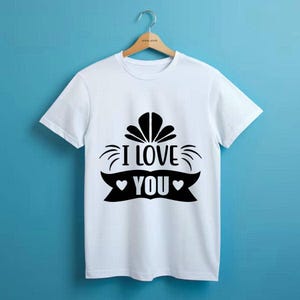 I Love You svg, Valentine Quote png, Romantic Sayings jpg, Couple Gift Cut File eps, Cricut Svg dxf, Love Clipart Pdf