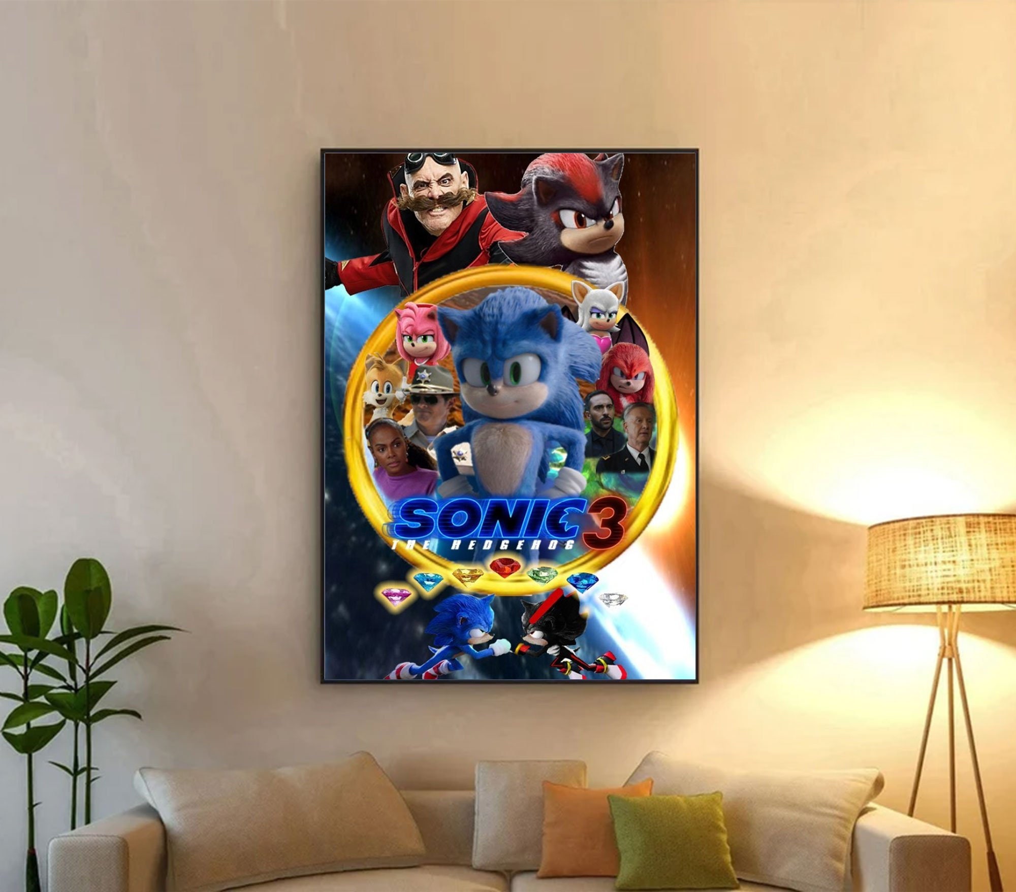 Sonic The Hedgehog 3 Poster sold by Geoff White, SKU 24536693