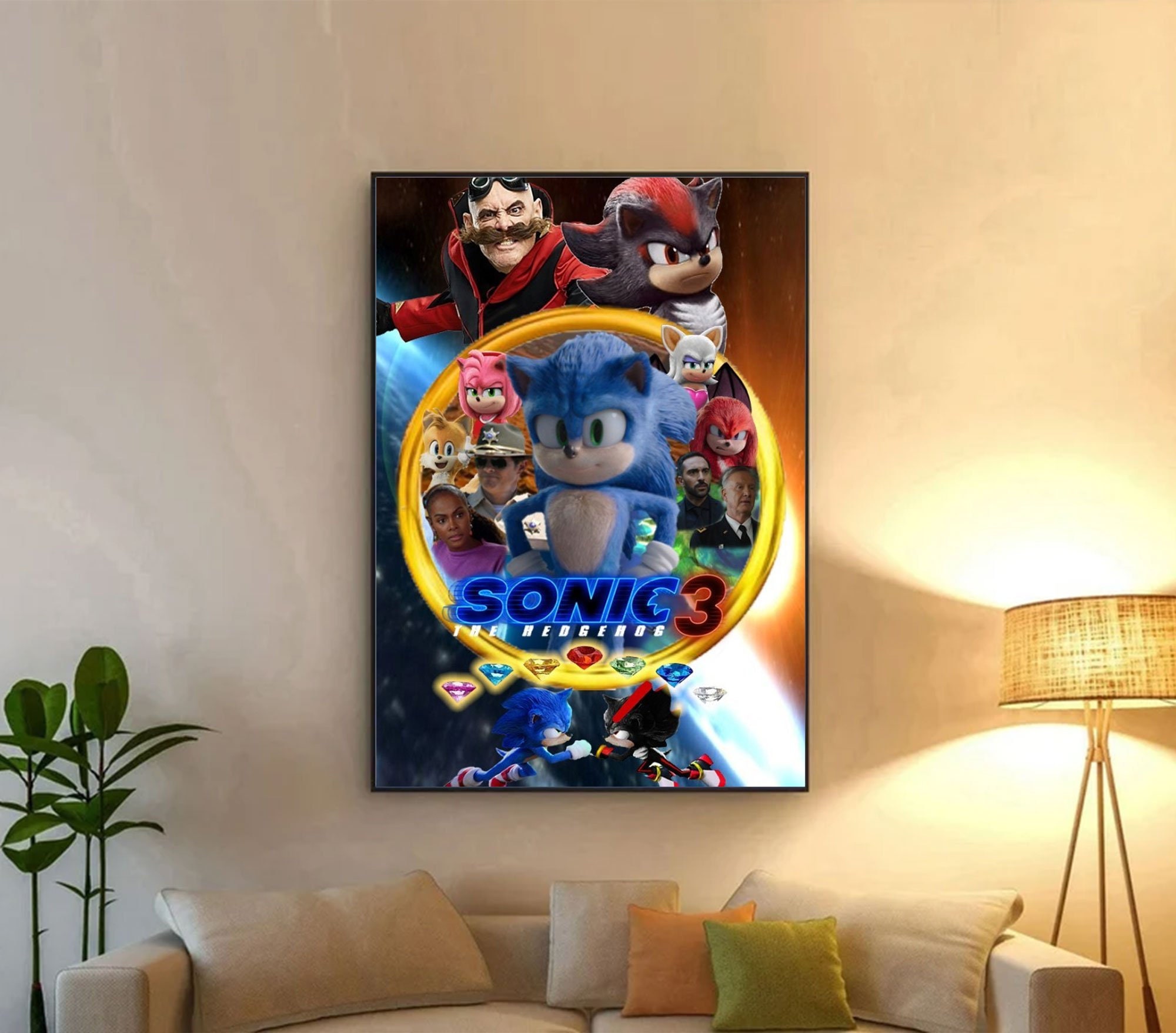  Sonic The Hedgehog Poster