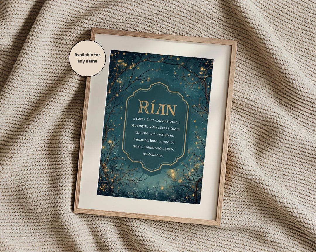 Personalised Name Print, Custom Nursery Art, New Baby Keepsake Gift - Etsy