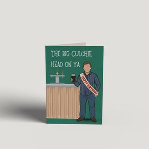 Funny Irish Humour Birthday Card: Handmade Greeting Card