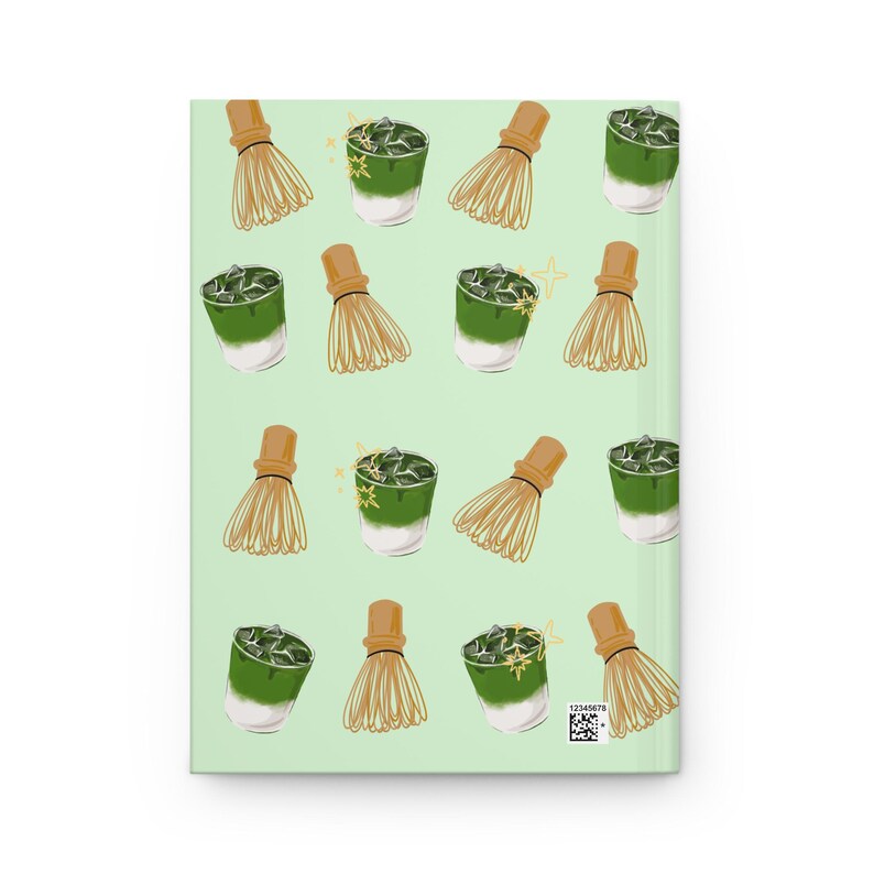 Matcha Mamacita Hardcover Matte Journal and Diary, Fun Foodie Notebook ...