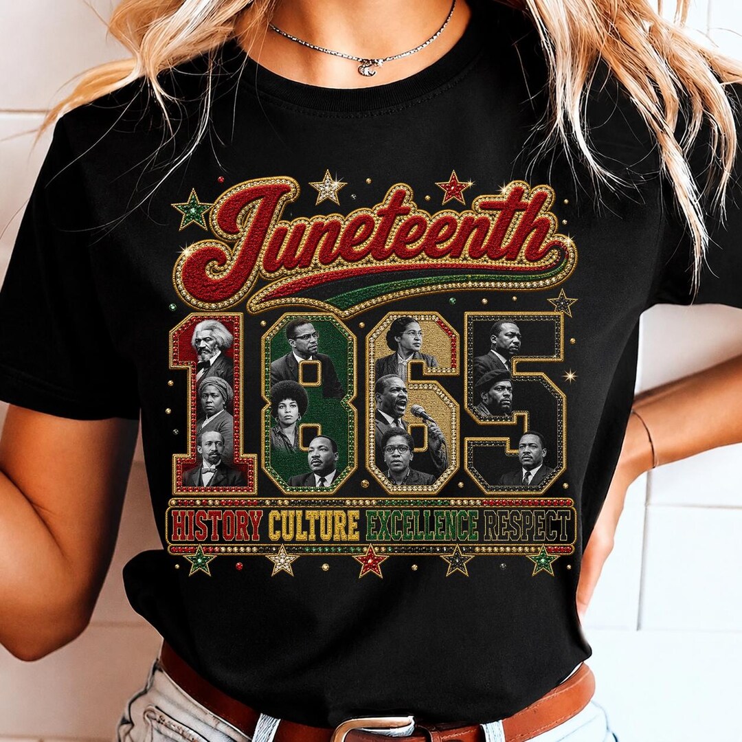 Juneteenth 1865 PNG, Black History Shirt Design, Freedom Day ...